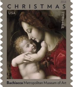 Madonna and Child by Bachiacca 2018 First-Class Postage USPS Forever Stamps 100pcs/Pack (20PCS/Booklet)