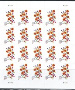 Sunflower Bouquet Stamp First-Class Postage USPS Forever Stamps 100pcs/Pack (20PCS/Booklet)