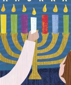 Hanukkah 2020 First-Class Postage USPS Forever Stamps 100pcs/Pack (20PCS/Booklet)
