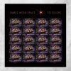 James Webb Space Telescope 2022 Forever Stamps First-Class Postage USPS Forever Stamps 100pcs/Pack (20PCS/Booklet)