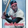 Hank Aaron 2024 First-Class Mail Postage Forever Stamps 100pcs/Pack (20PCS/Booklet)